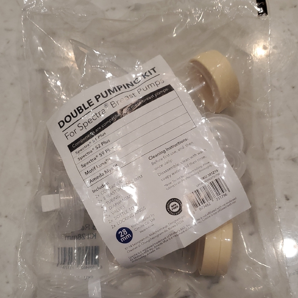 Double Pumping Kit for Breast Pumps